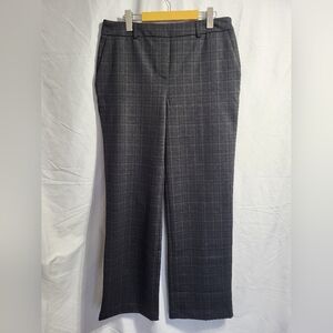 NEW-Hilary Radley Black/ Gray Strip Pull-up Pants, Size 10 (32)